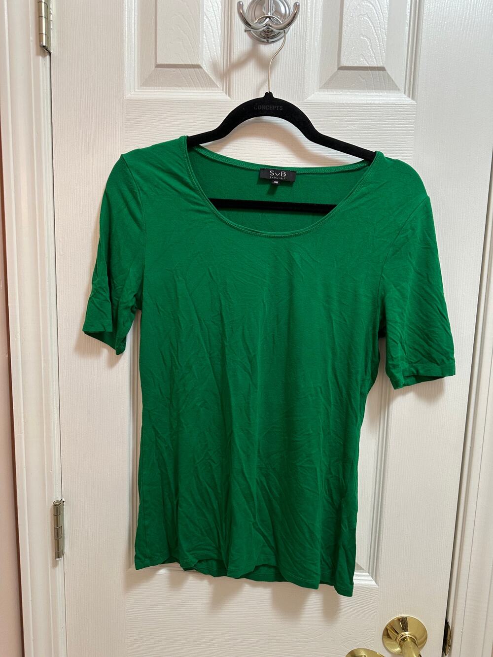 Sub Exquisit Tee in Green ladies Size 38/M